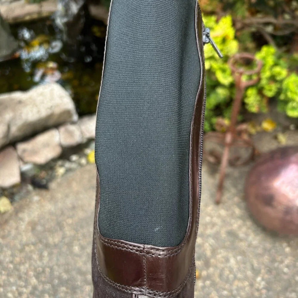 Taryn Rose Radiant Chocolate Brown Suede Calf Boots Size 8.5 NIB - Picture 10 of 15